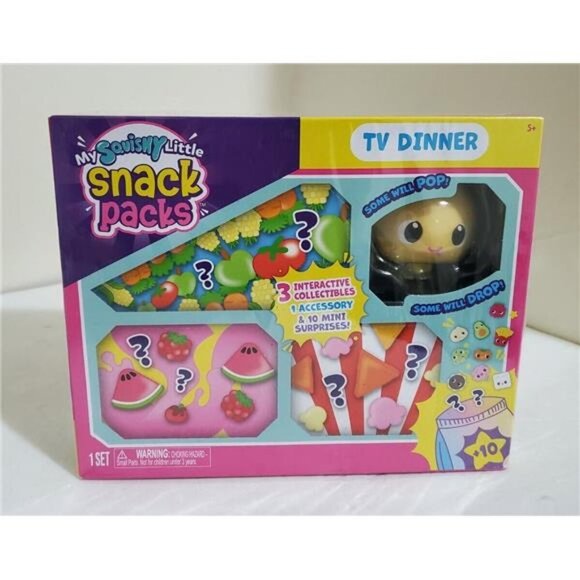 My Squishy Little Snack Packs TV Dinner Laila Mystery Pack Collection - Picture 1 of 7